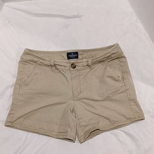 AEO Stretchy Kahki Midi Short
